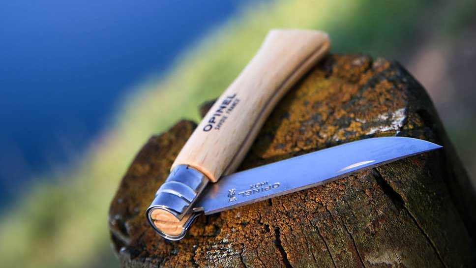 Opinel Inox N°05 - mały rozkładany nóż ze stali nierdzewnej